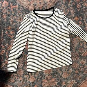 Striped Long Sleeve Top